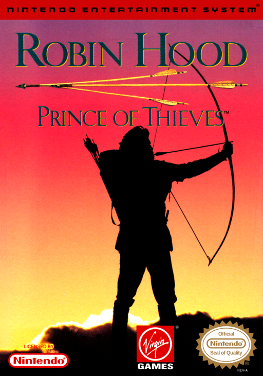 Robin Hood - Prince of Thieves (USA) (Rev 1) box art
